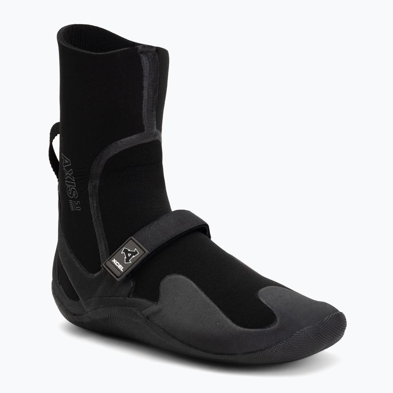 Neoprenové boty Xcel Axis Round Toe 5 mm black