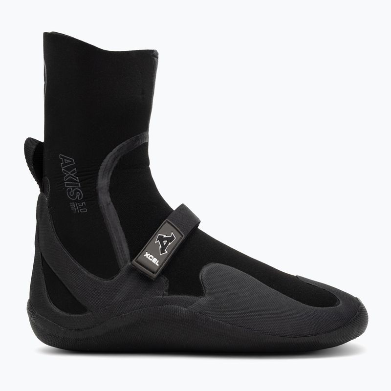 Neoprenové boty Xcel Axis Round Toe 5 mm black 2