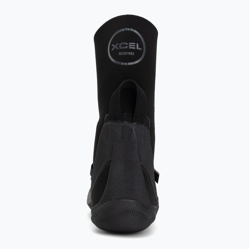 Neoprenové boty Xcel Axis Round Toe 5 mm black 6