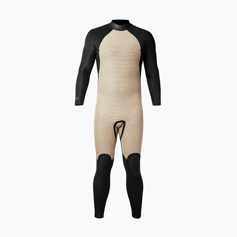 Pánský neopren Xcel Comp 4/3 mm Back Zip Full black 4