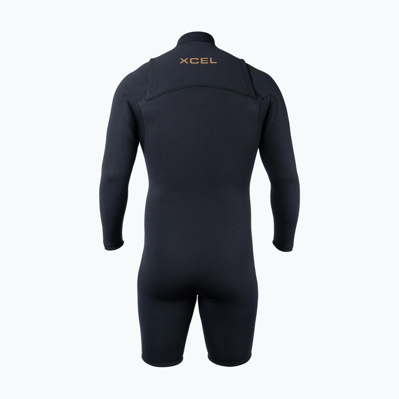 Pánský neopren Xcel Comp+ Spring 2/1,5 mm LS black 2