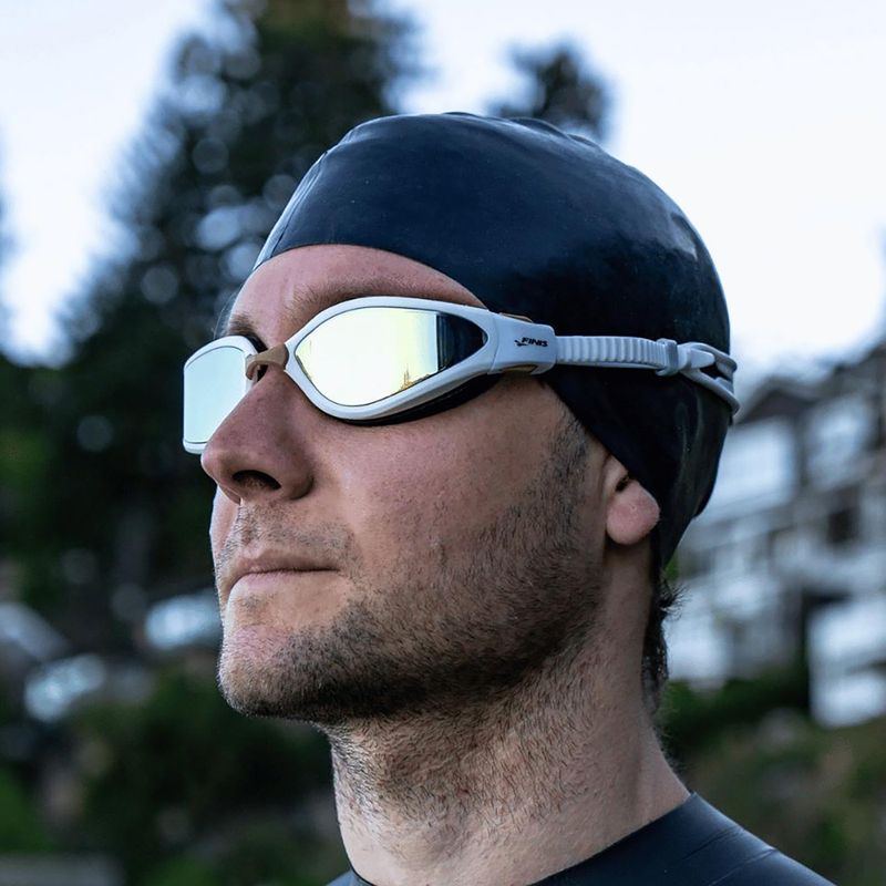Plavecké brýle FINIS Aliance Goggle aqua mirror 4