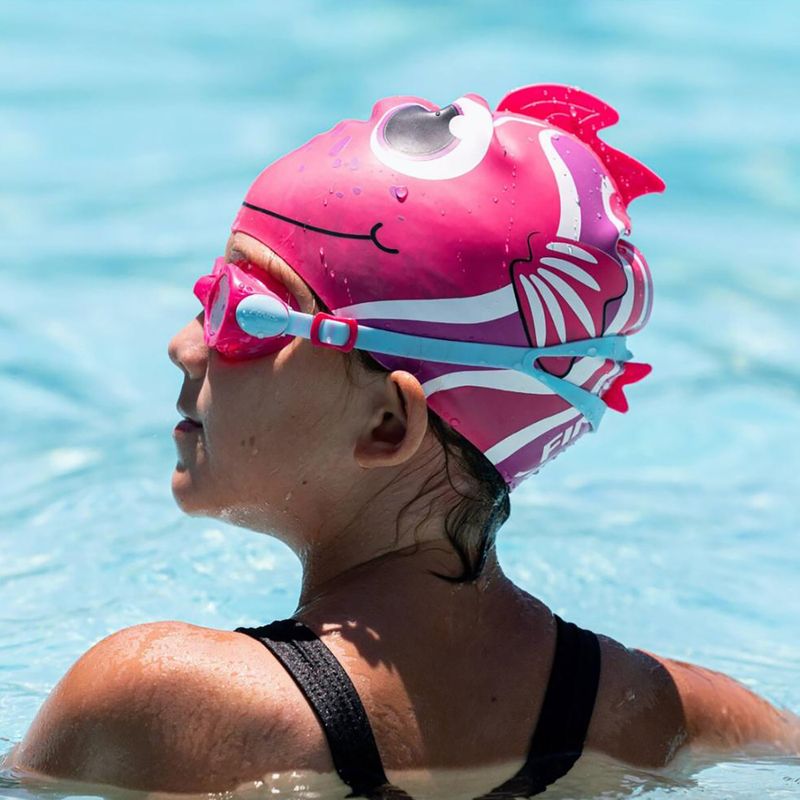 Dětské plavecké brýle Finis H3 Goggle pink/aqua 4