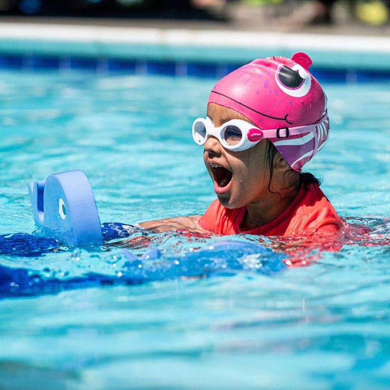 Dětské plavecké brýle Finis H3 Goggle white/pink 2