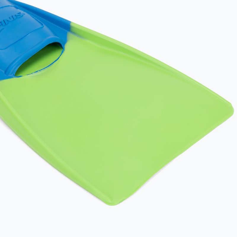 Ploutve na plavání FINIS Long Floating Fins blue/green 6