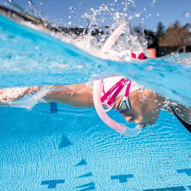 Plavecká šnorchlovací trubice FINIS Stability Snorkel orchid 4