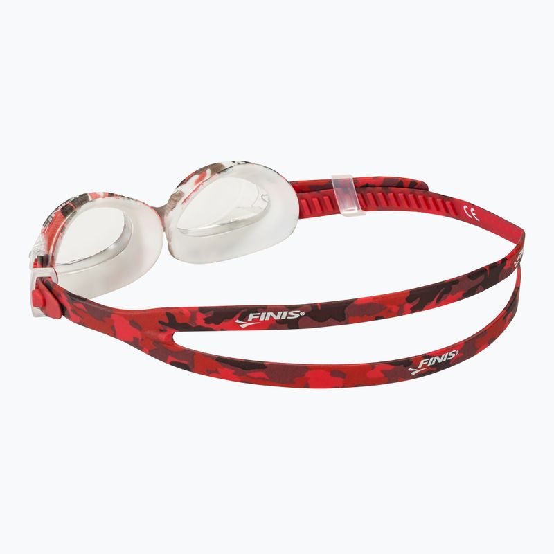 Plavecké brýle FINIS Adventure red camo 4