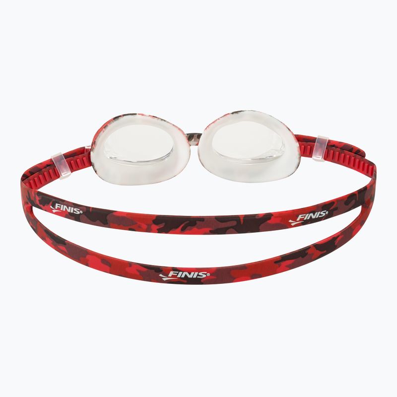 Plavecké brýle FINIS Adventure red camo 5