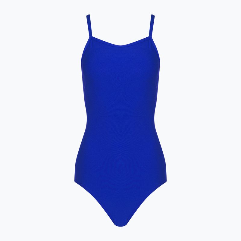 Dámské jednodílné plavky  FINIS Skinback Solid blueberry