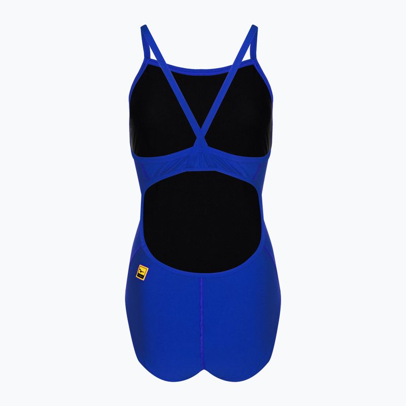Dámské jednodílné plavky  FINIS Skinback Solid blueberry 2