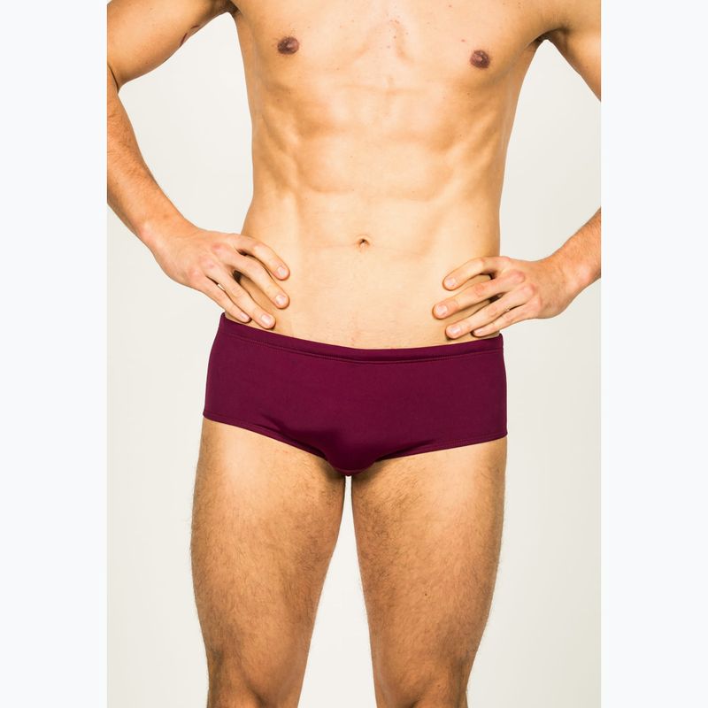 Pánské plavky FINIS Aqua Short Solid cabernet 5