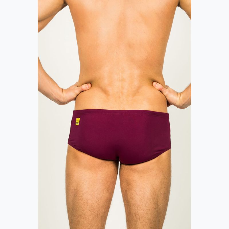 Pánské plavky FINIS Aqua Short Solid cabernet 6