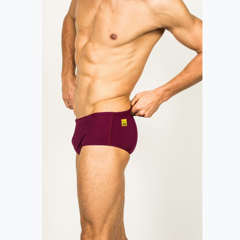 Pánské plavky FINIS Aqua Short Solid cabernet 7