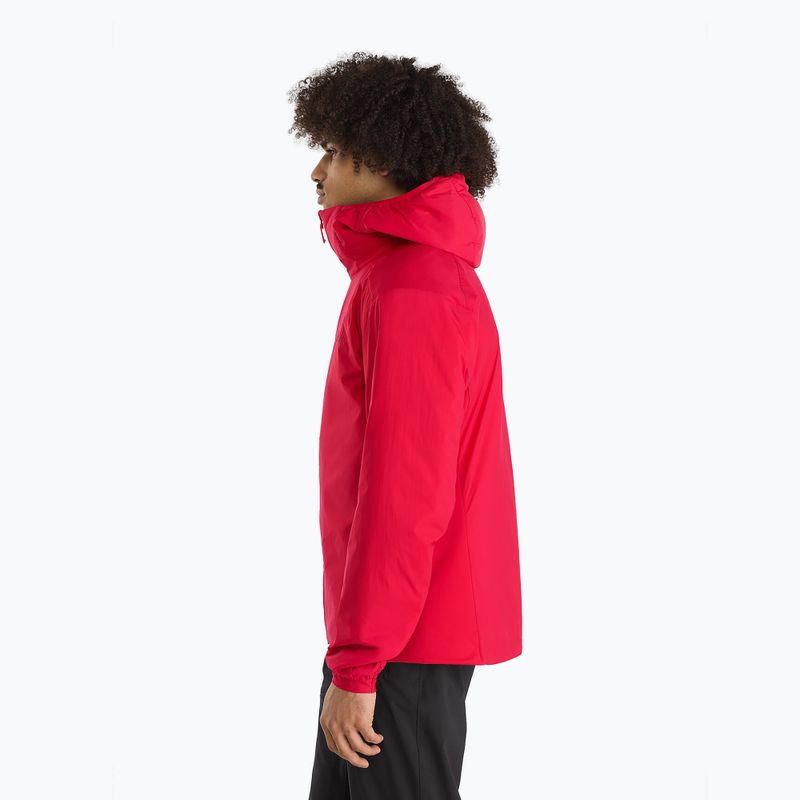 Pánská péřová bunda Arc'teryx Atom LT Hoody červená X000005160329 2
