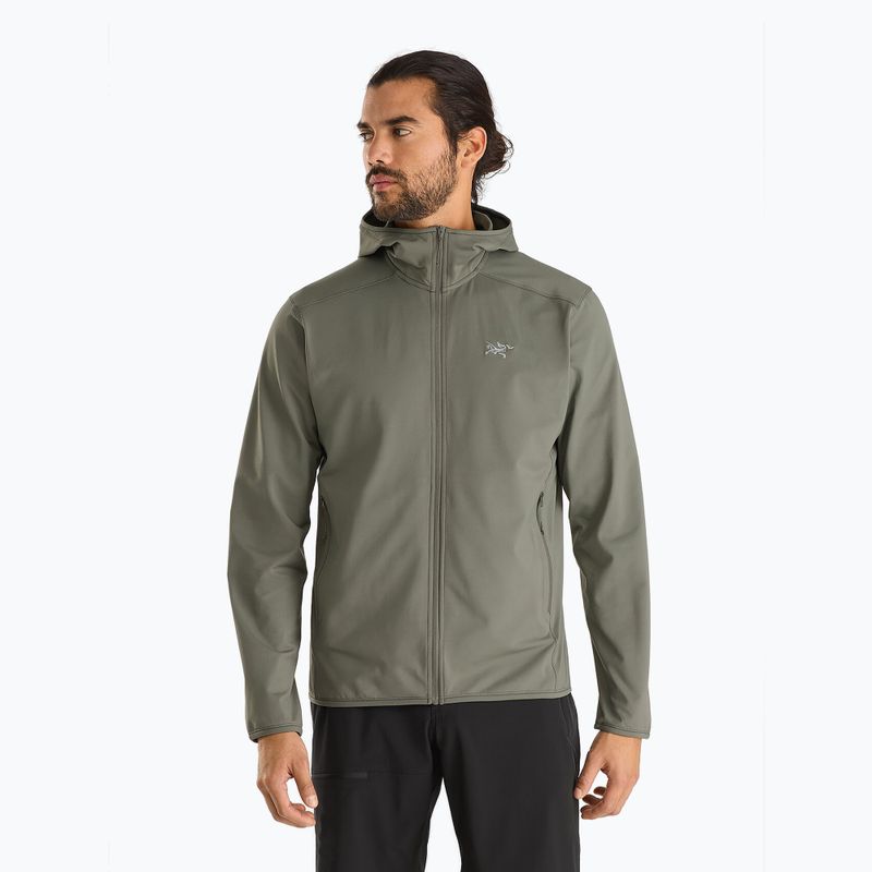 Pánská trekingová mikina Arc'teryx Kyanite LT Hoody zelená X000006461006