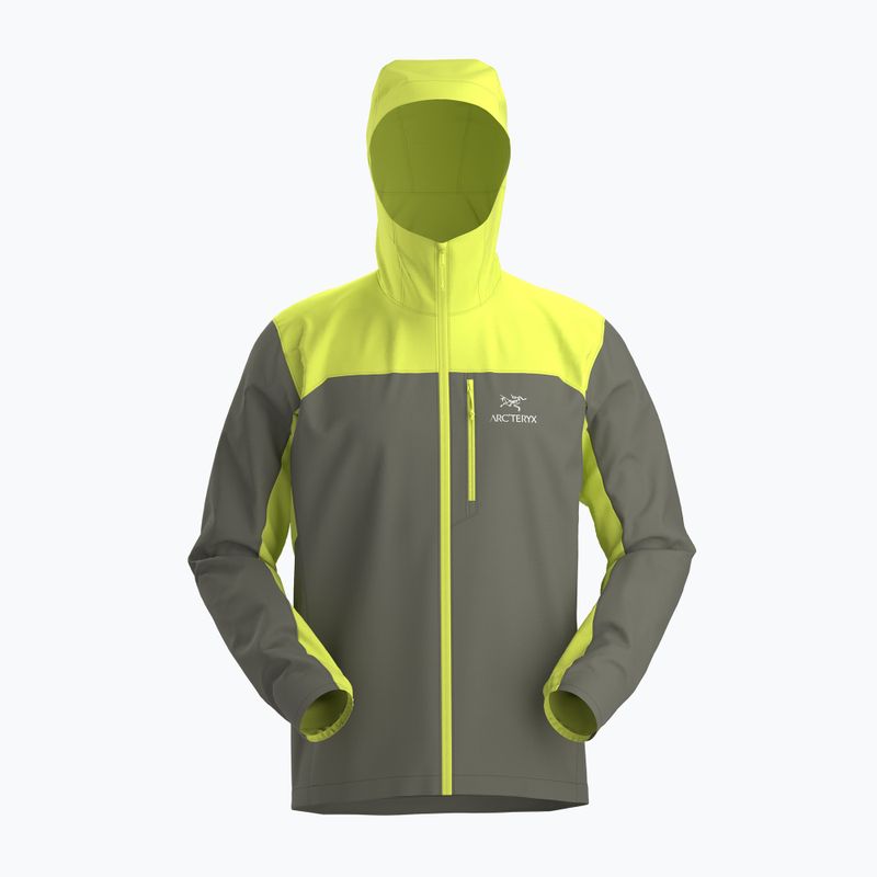 Arc'teryx Squamish Hoody pánská větrovka zelená/žlutá X000007411011 4