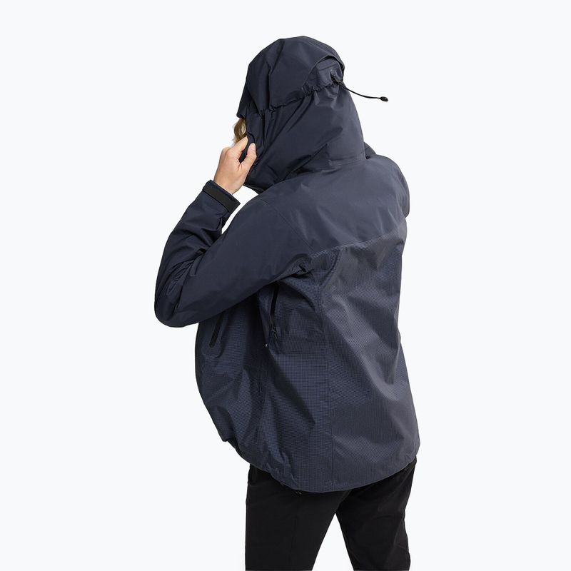 Arcteryx Alpha black sappire dámská bunda do deště 5