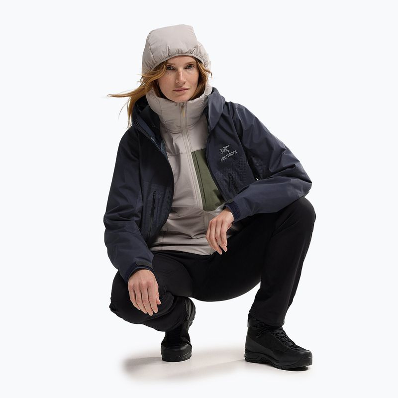 Arcteryx Alpha black sappire dámská bunda do deště 7