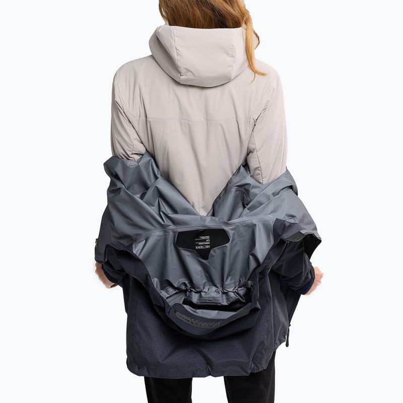 Arcteryx Alpha black sappire dámská bunda do deště 8