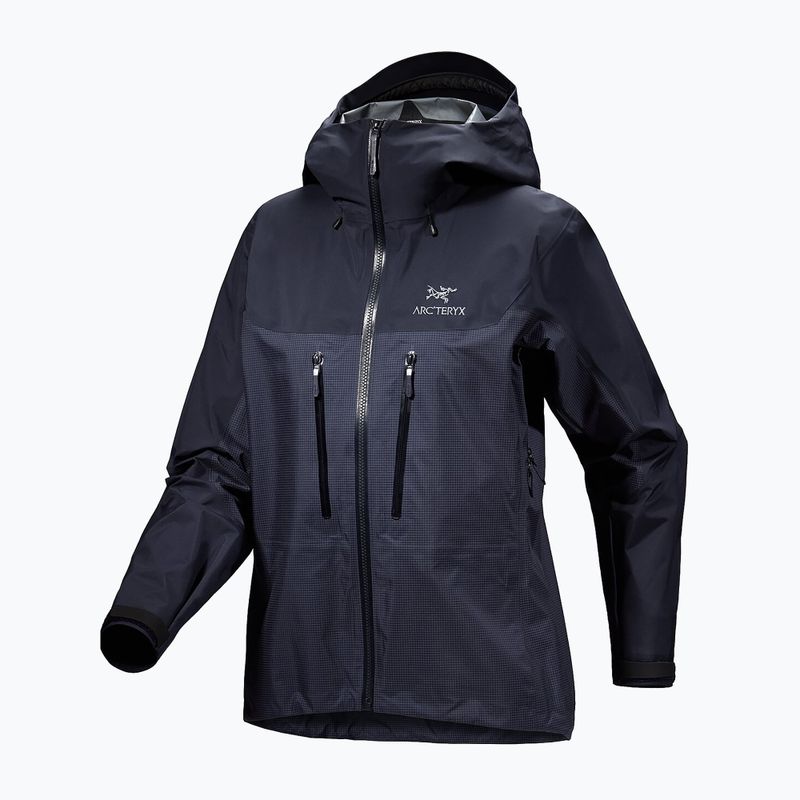 Arcteryx Alpha black sappire dámská bunda do deště 13
