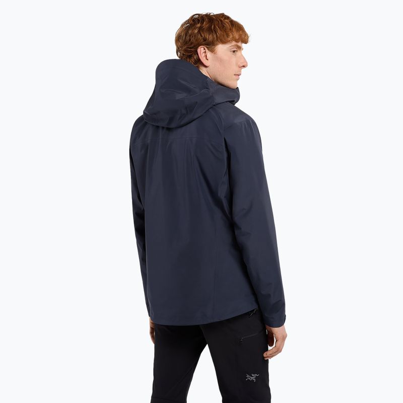 Pánská bunda do deště Arcteryx Beta LT black sapphire 3
