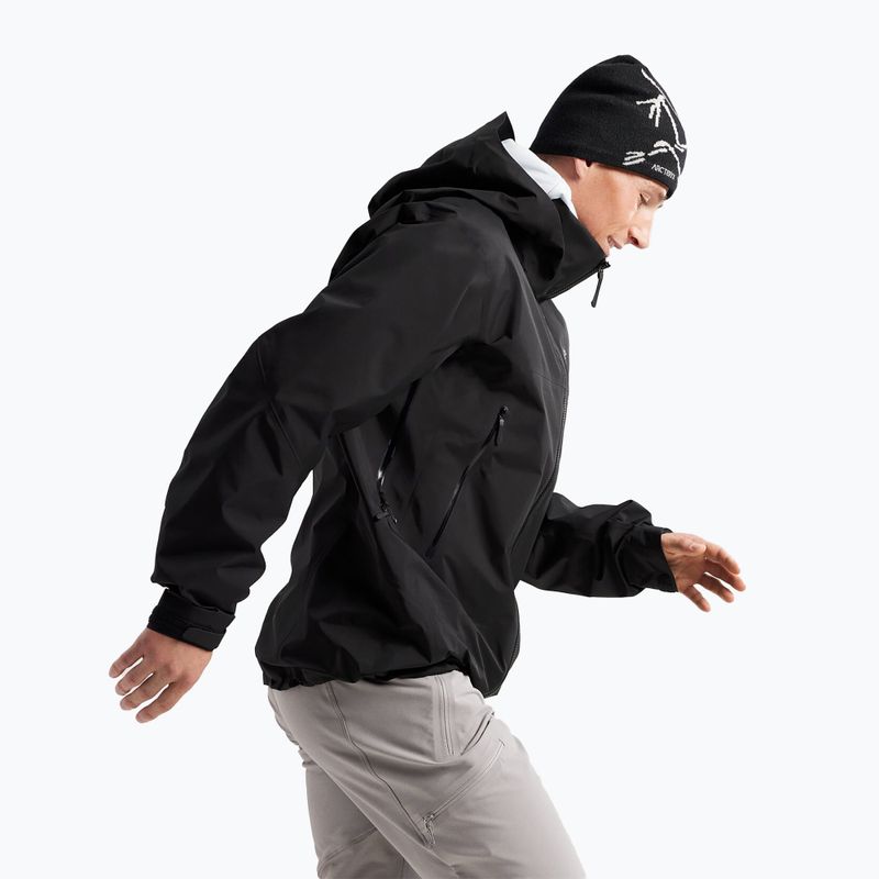 Pánská bunda do deště Arc'teryx Beta AR černá 4