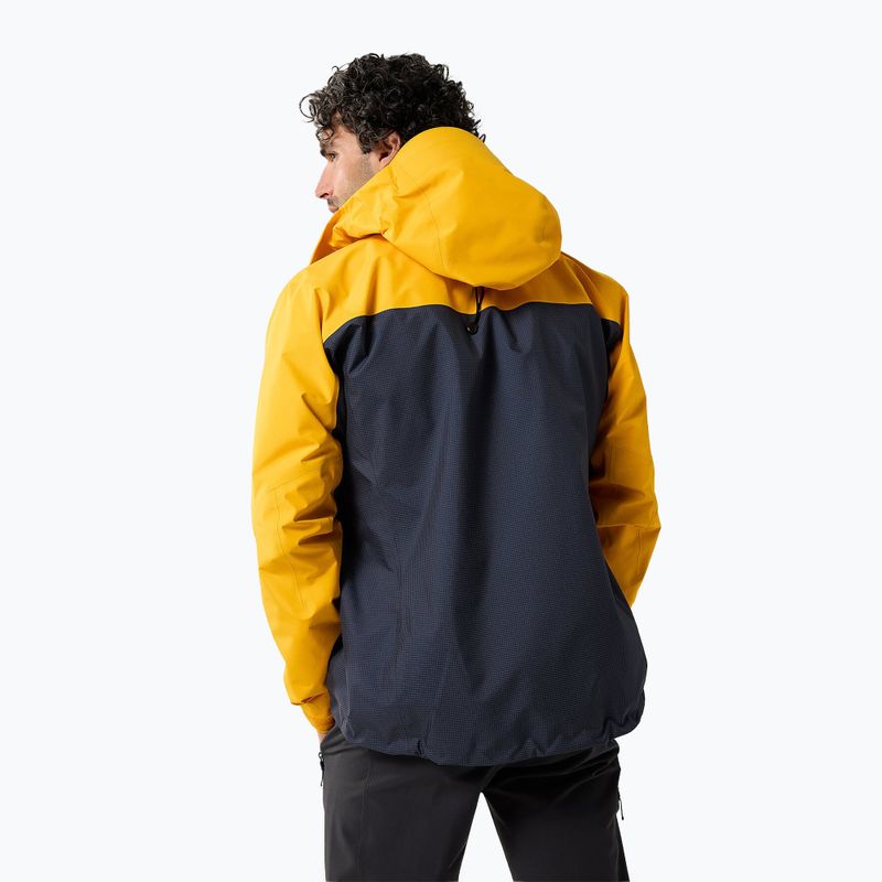 Pánská bunda do deště Arc'teryx Alpha black sapphire/edziza 3