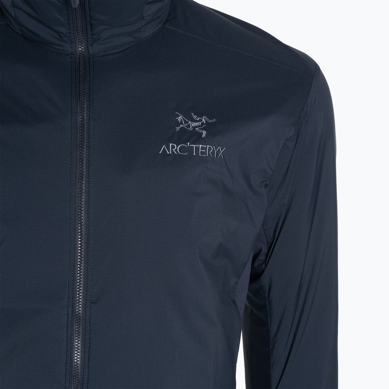 Pánská zateplená bundaArcteryx Atom Hoody black sapphire 7