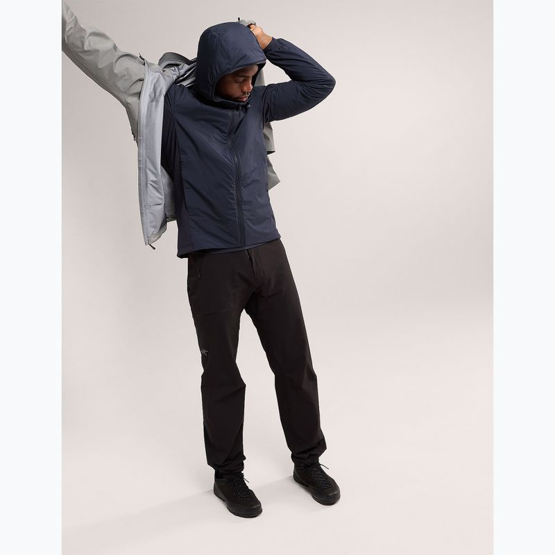 Pánská zateplená bundaArcteryx Atom Hoody black sapphire 2