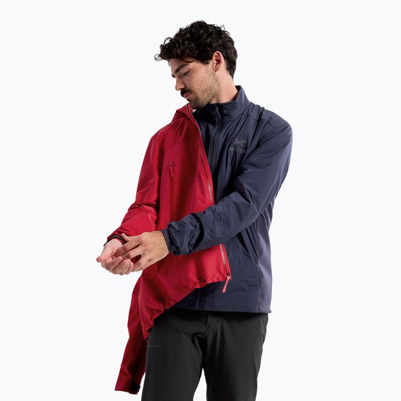 Pánská hybridní bunda Arcteryx Atom black sapphire 4