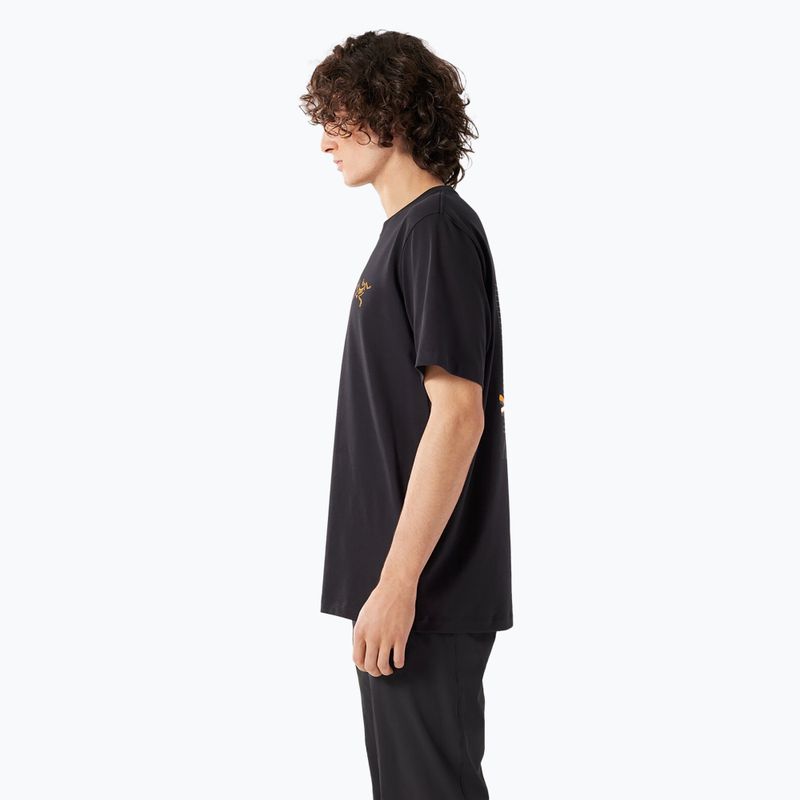 Pánské tričko Arcteryx Arc'Multi Bird Logo černé 4