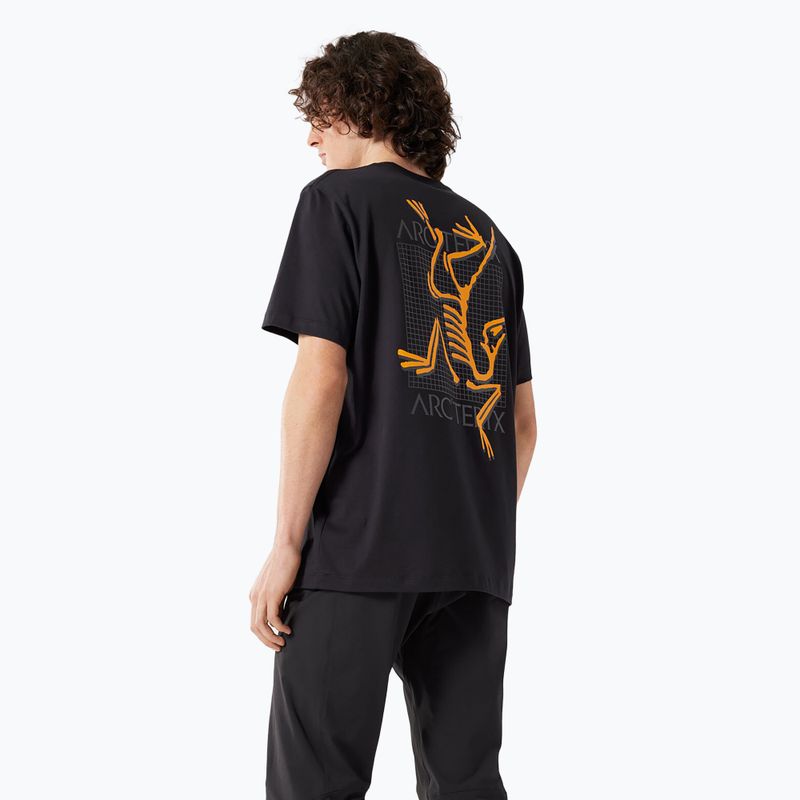 Pánské tričko Arcteryx Arc'Multi Bird Logo černé 5