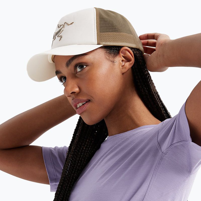 Arc'teryx Bird Trucker Curved arctic hedvábí/plátno baseballová čepice 6