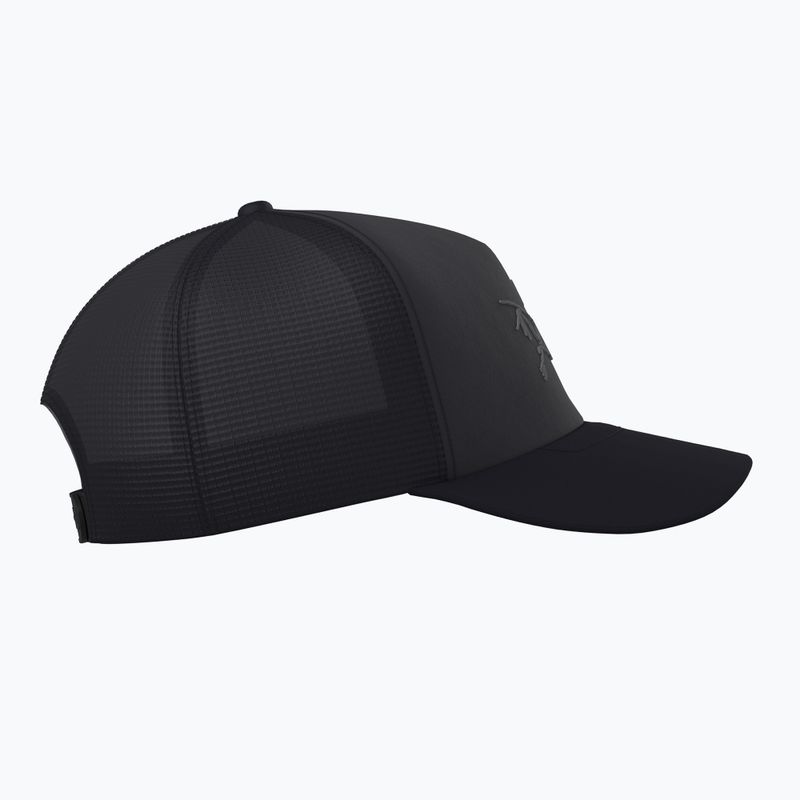 Kšiltovka Arcteryx Bird Trucker Curved cap black 4