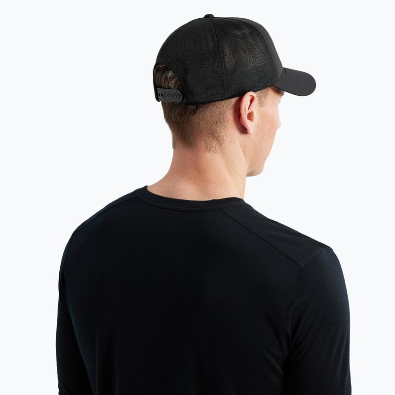 Kšiltovka Arcteryx Bird Trucker Curved cap black 7