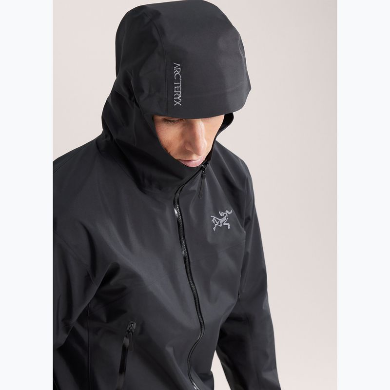 Pánská bunda do deště Arcteryx Beta černá 6
