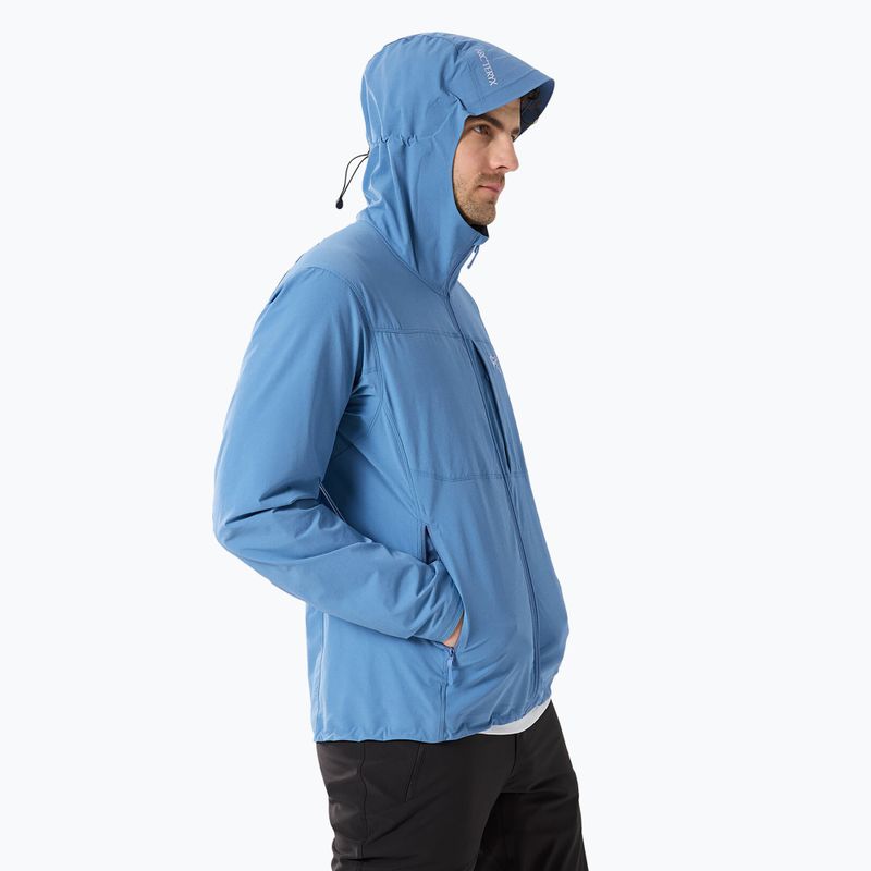 Pánská softshellová bunda Arcteryx Gamma LT Hoody stone wash 4