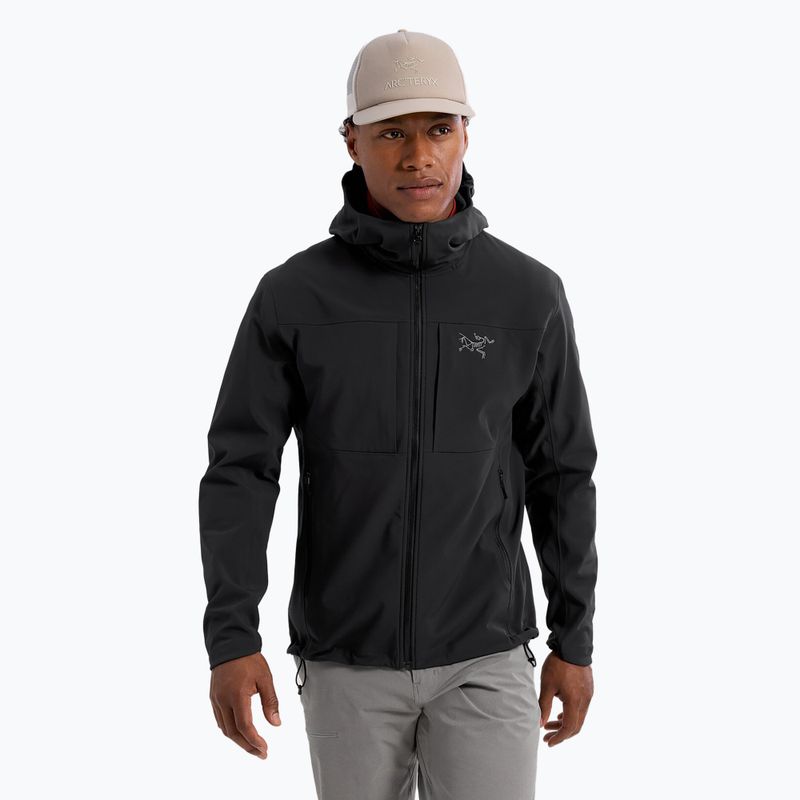 Pánská softshellová bunda Arc'teryx Gamma MX Hoody black