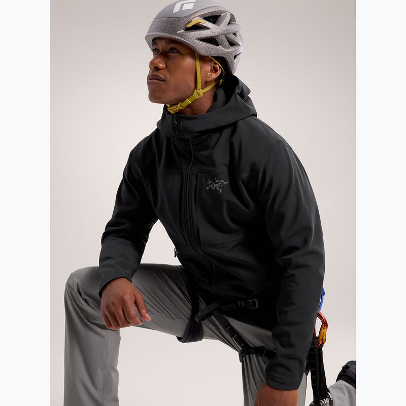 Pánská softshellová bunda Arc'teryx Gamma MX Hoody black 6