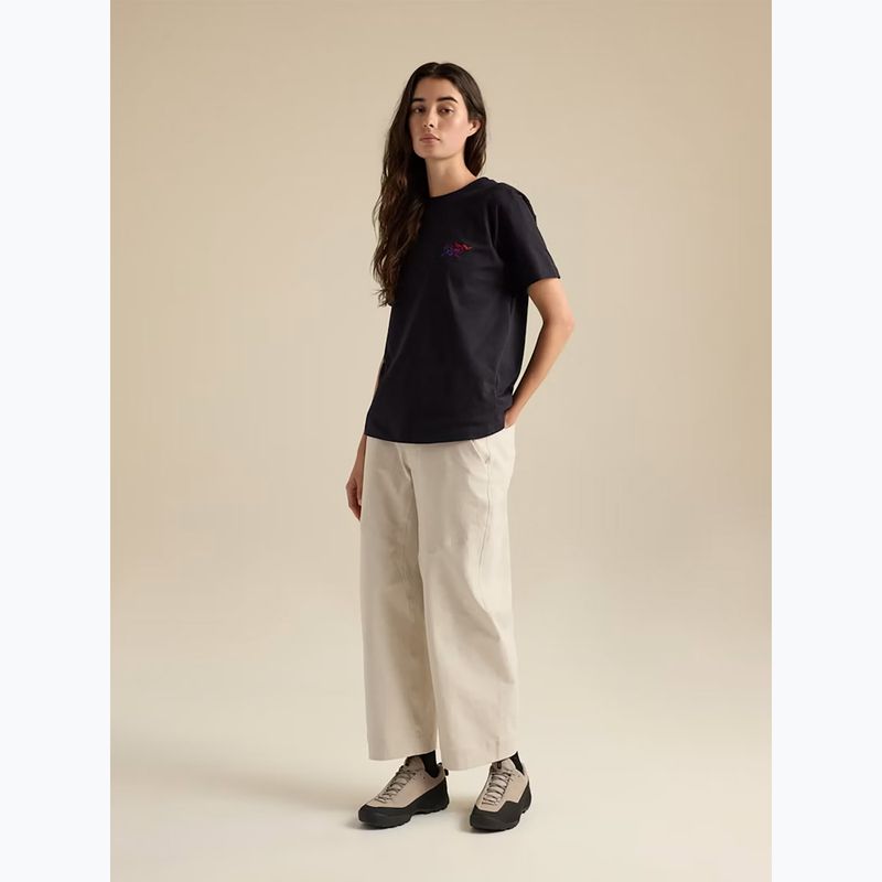 Dámské tričko Arcteryx Kragg Cotton Little Bird Crew black/multi 4