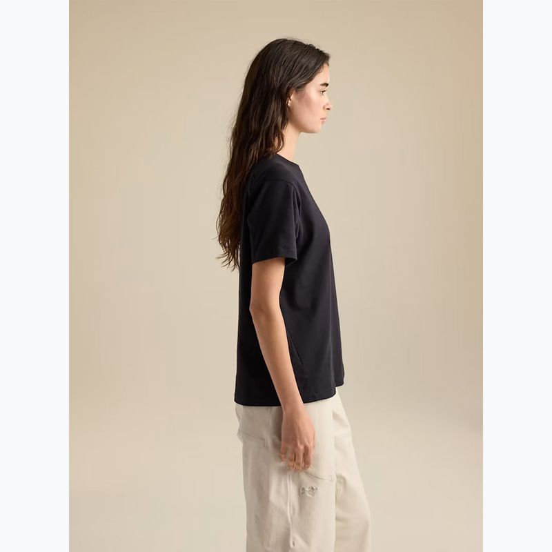 Dámské tričko Arcteryx Kragg Cotton Little Bird Crew black/multi 5
