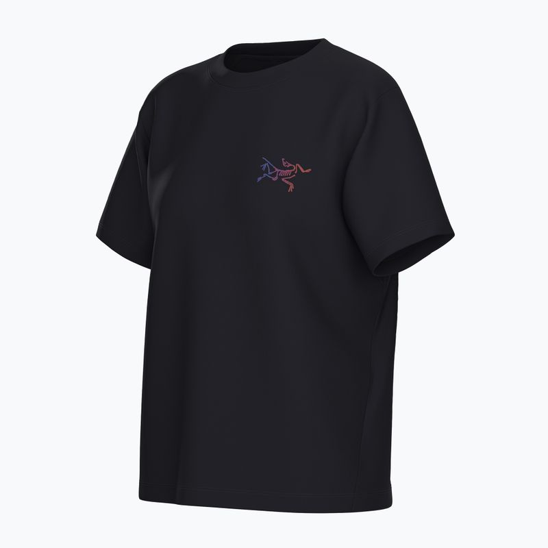 Dámské tričko Arcteryx Kragg Cotton Little Bird Crew black/multi 10