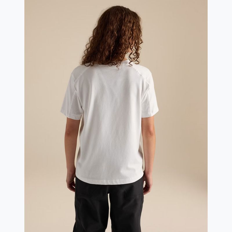 Dámské tričko Arcteryx Kragg Cotton Little Bird Crew white light/white 3