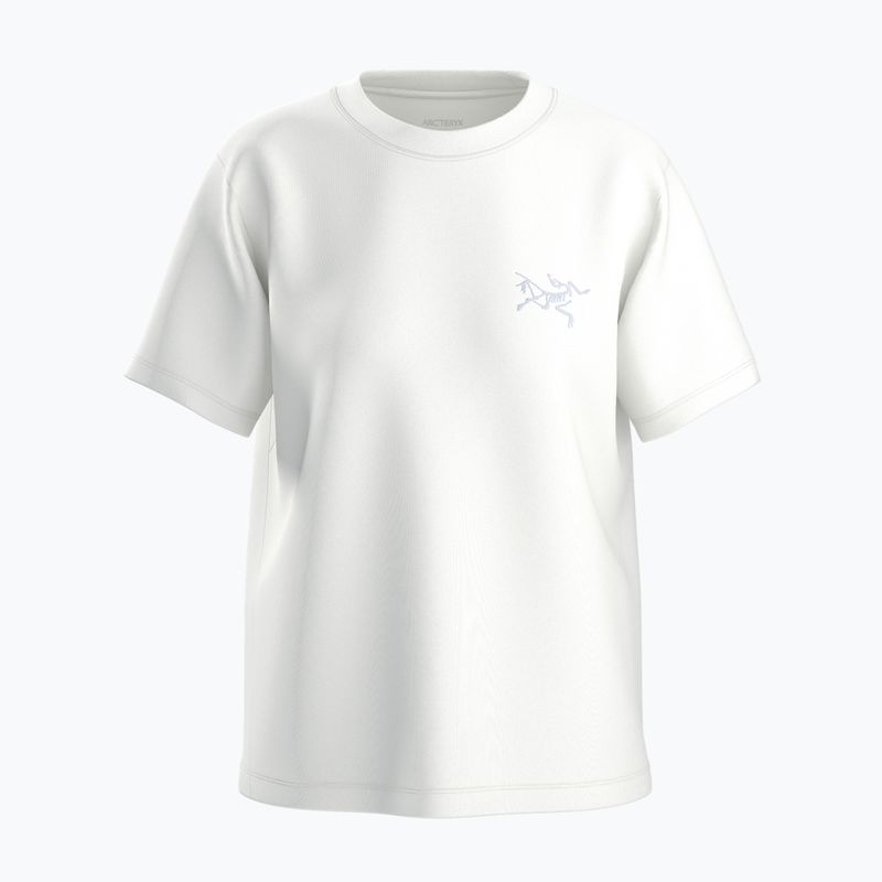 Dámské tričko Arcteryx Kragg Cotton Little Bird Crew white light/white 7