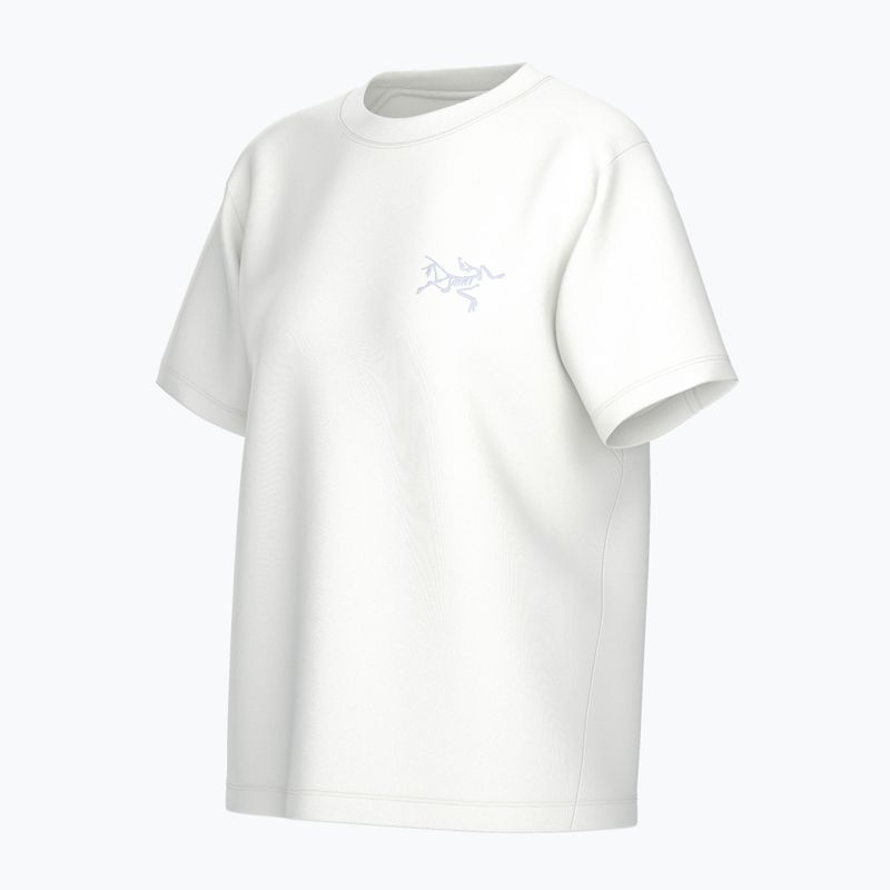 Dámské tričko Arcteryx Kragg Cotton Little Bird Crew white light/white 9