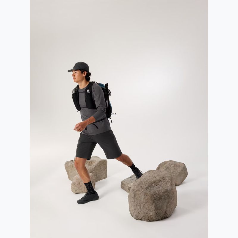 Pánské trekkingové tričko Longsleeve Arc'teryx Cormac Crew black heather 7