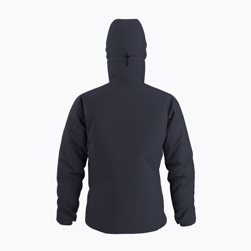 Pánská zateplená bunda Arcteryx Atom Hoody black sapphire 2