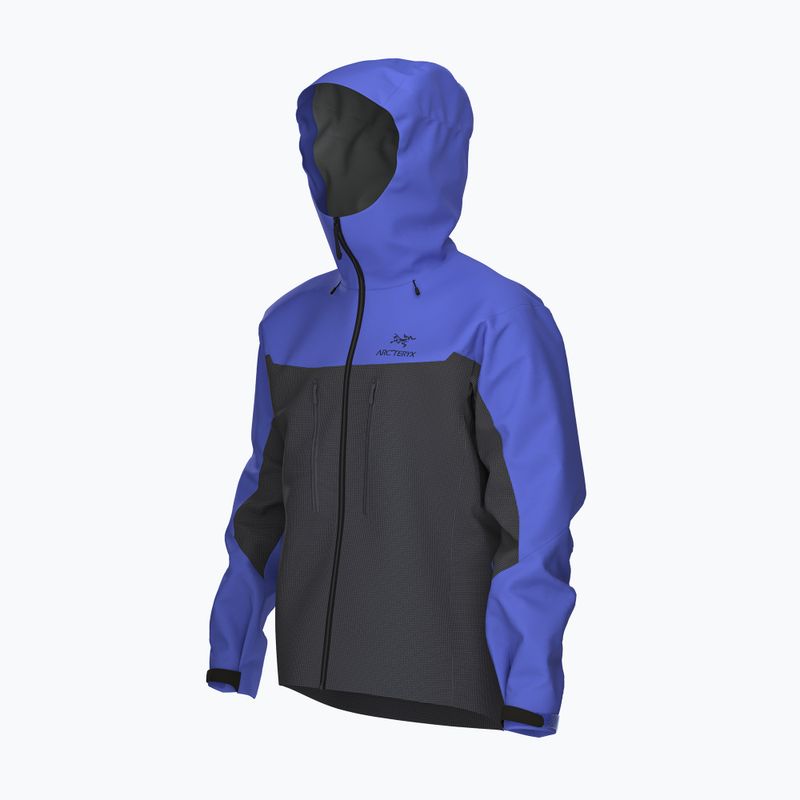 Pánská bunda do deště Arcteryx Alpha electra / black sapphire 3