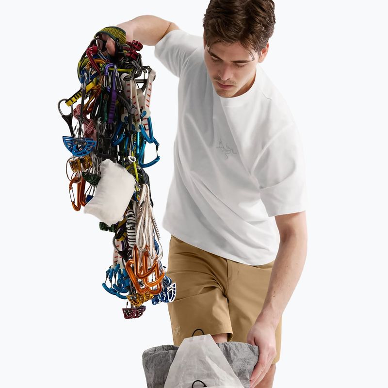 Pánské tričko Arcteryx Kragg SL Cotton white light 5