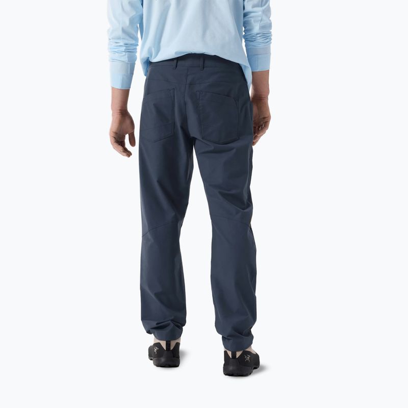 Pánské trekové kalhoty Arcteryx Kragg Cotton black sapphire 3